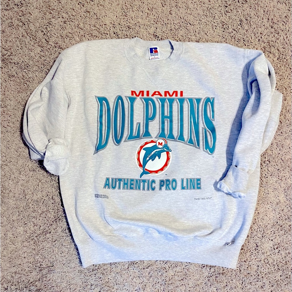 Vintage 1995 Miami dolphins crewneck